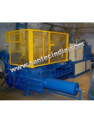 Triple Compression Scrap Baling Presses, Balers - Horizontal Type 