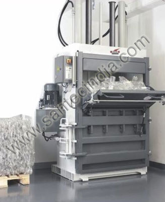 Vertical PET Bottles Balers